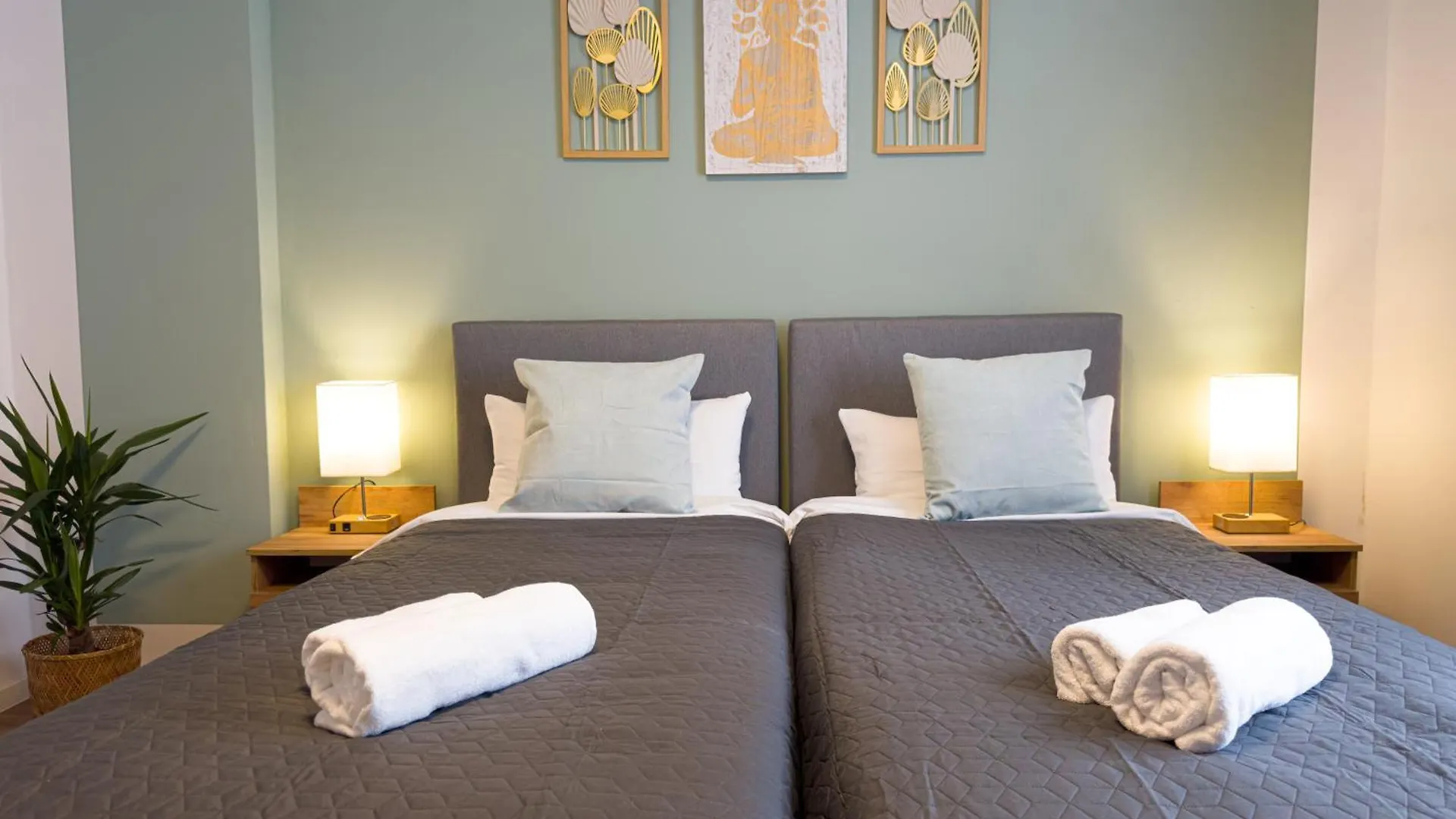 Immostay M#4 Ferien- Apartment, Wifi & Parken, Boxspring-Betten Brémy Německo