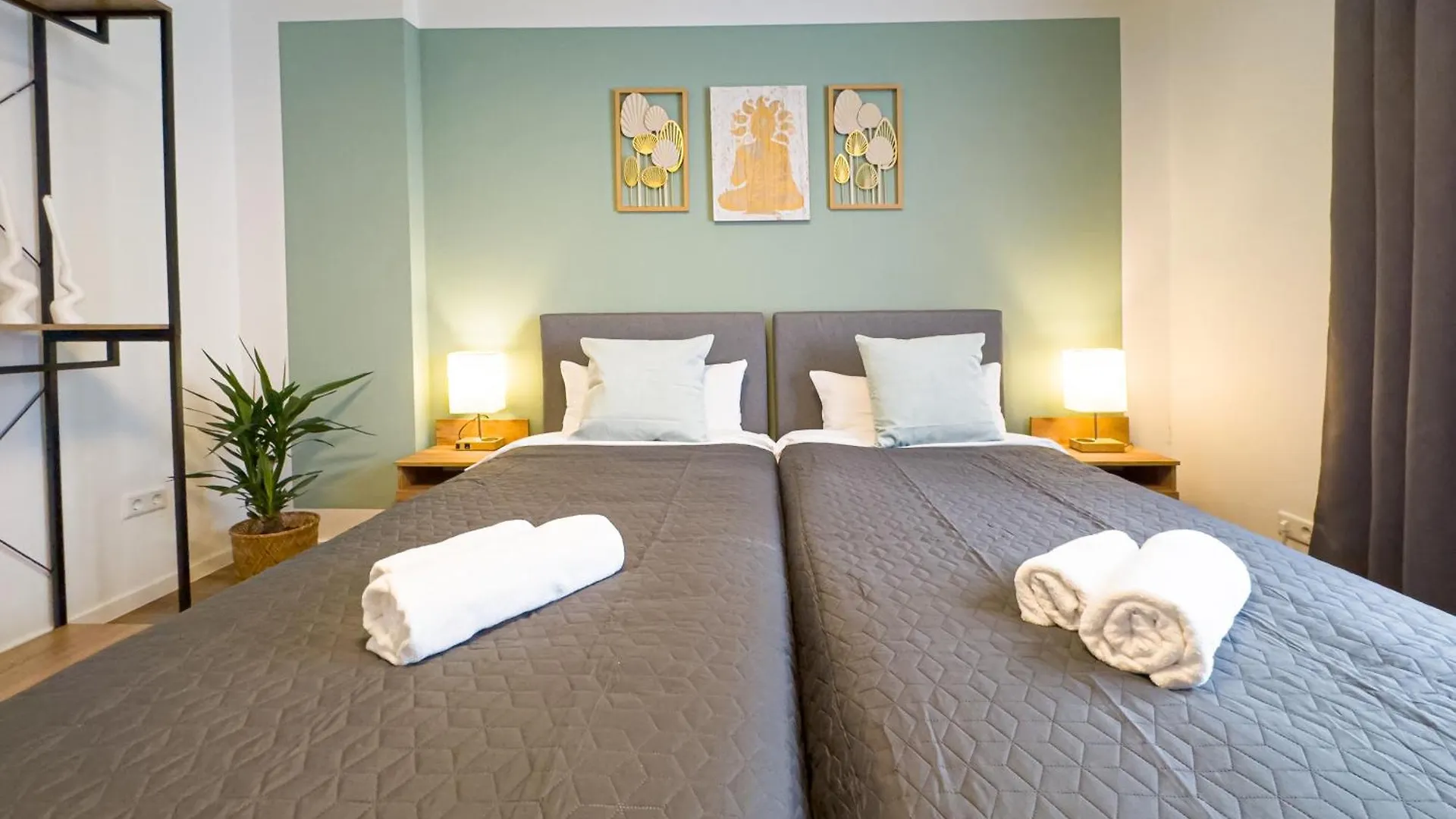 Immostay M#4 Ferien- Apartment, Wifi & Parken, Boxspring-Betten Brémy 0*,  Německo